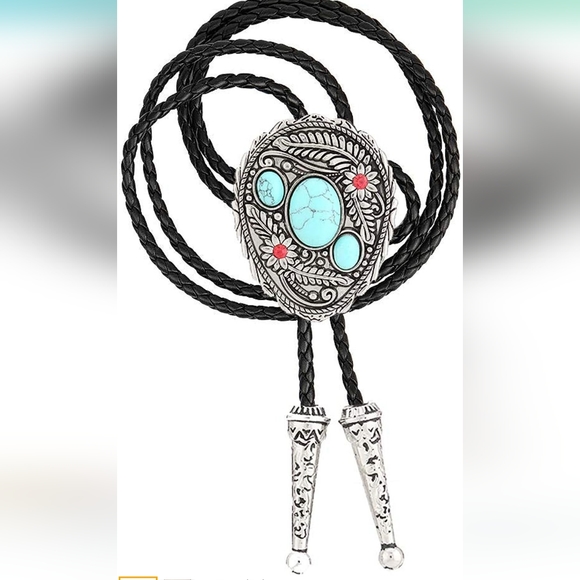 Turqouise bolo tie - Picture 1 of 1